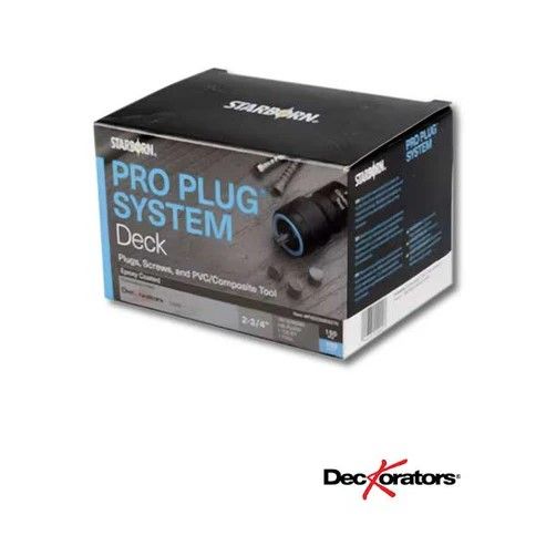 Deckorators Plug Dark Slate 250lf (375 each) Color Match at S.W.
